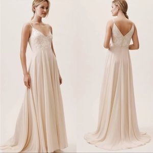 Anthropologie x BHLDN Sadia floral embroidered maxi dress